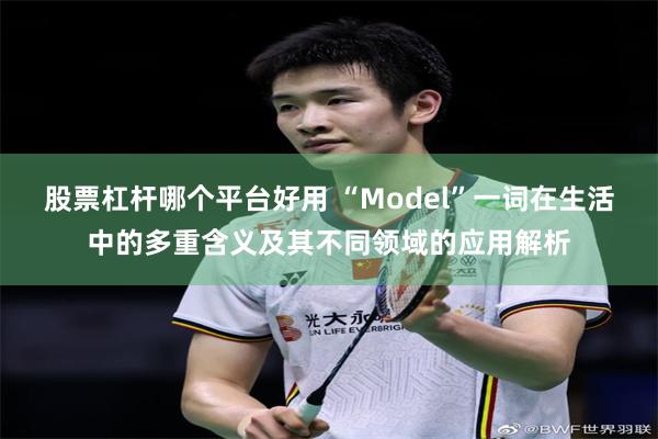 股票杠杆哪个平台好用 “Model”一词在生活中的多重含义及其不同领域的应用解析