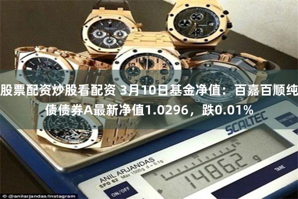 股票配资炒股看配资 3月10日基金净值：百嘉百顺纯债债券A最新净值1.0296，跌0.01%